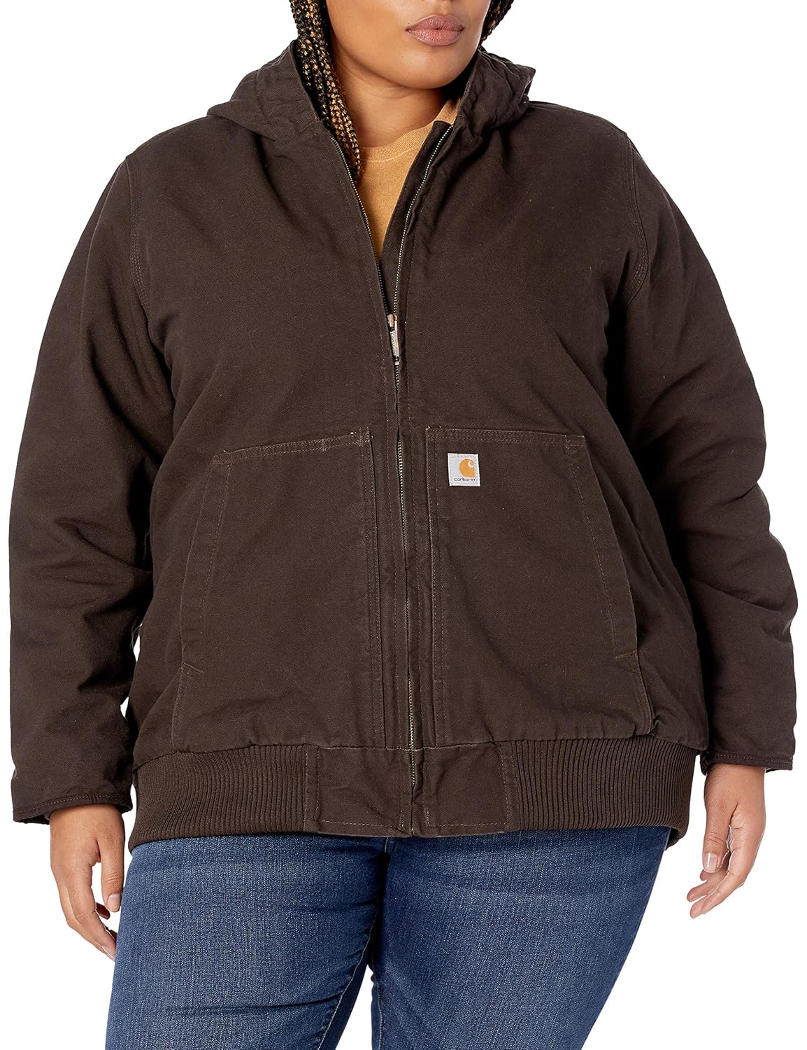 Buy Carhartt Women's Active Jacket WJ130 (Regular and Plus Sizes), Dark