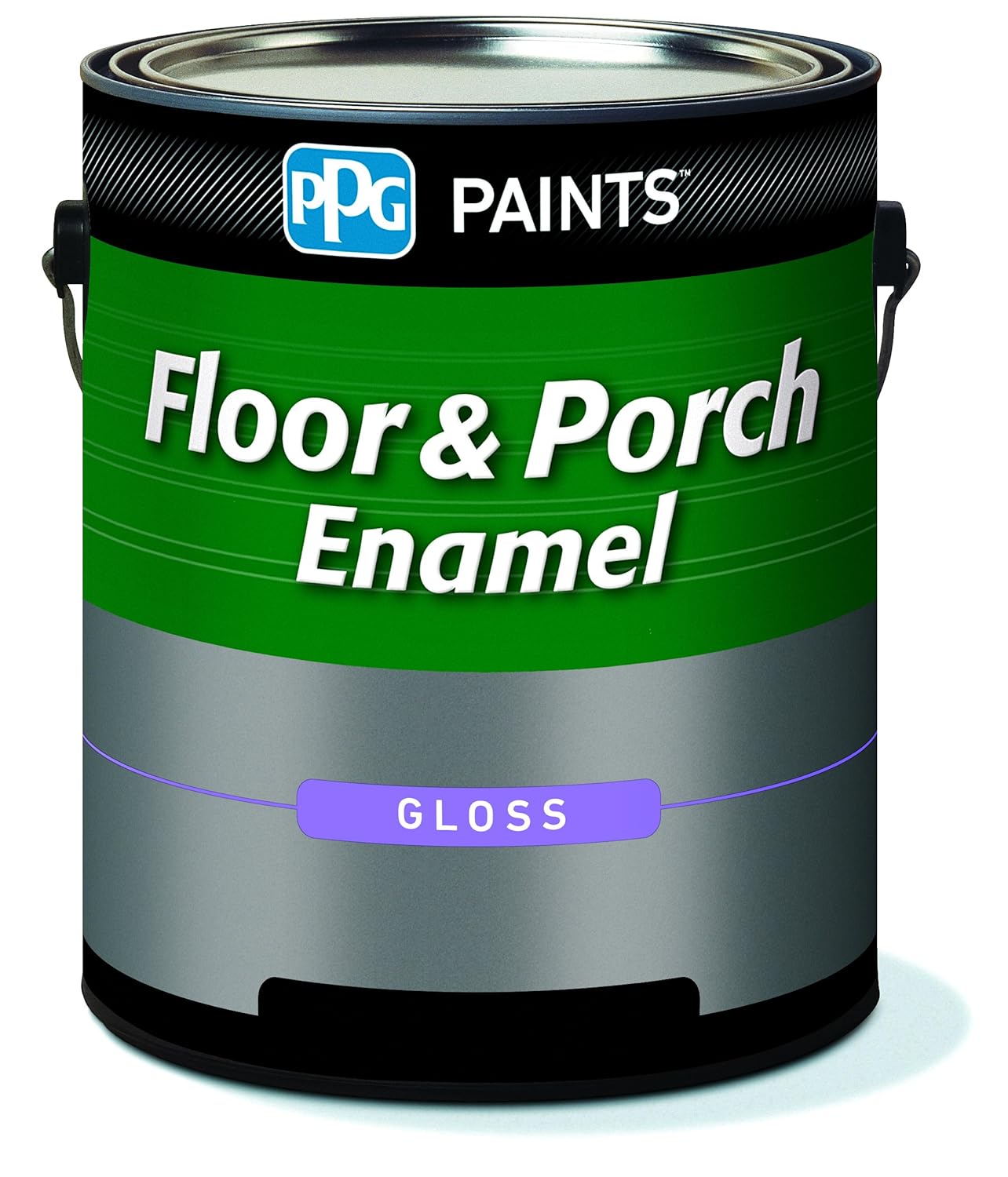 Alkyd Paint, Dixie Gray, Gloss, 1 gal, Porch and Floor Alkyd Paint, Dixie Gray, Gloss, 1 gal, Porch and Floor
