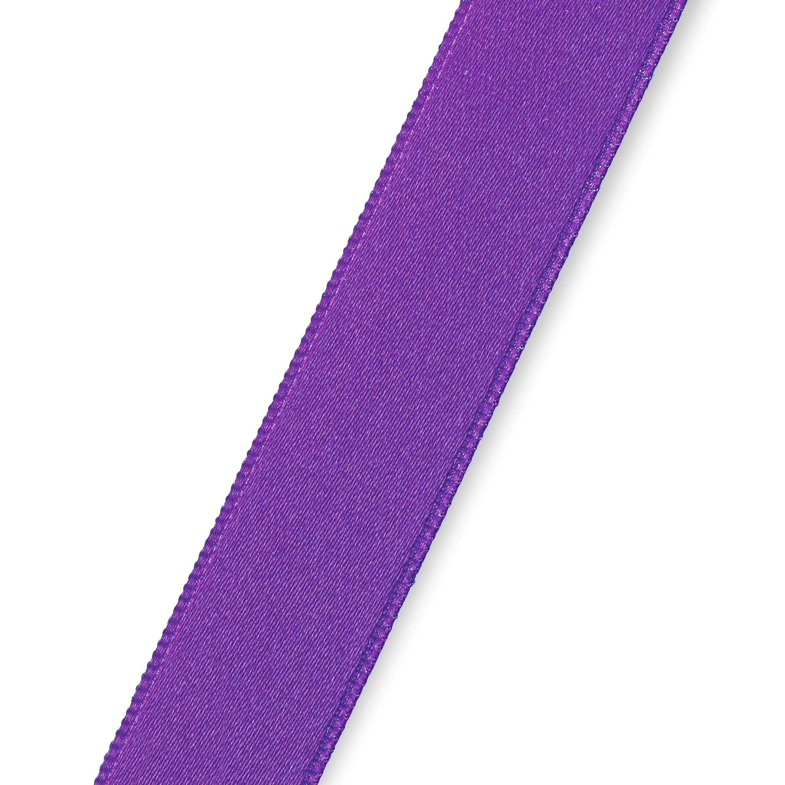 Prym Satin Ribbon 15mm Purple, 100% Polyester, 15 mm