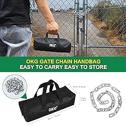 OKG Heavy Duty Security Chain, 3.9ft x 5/16" Thick