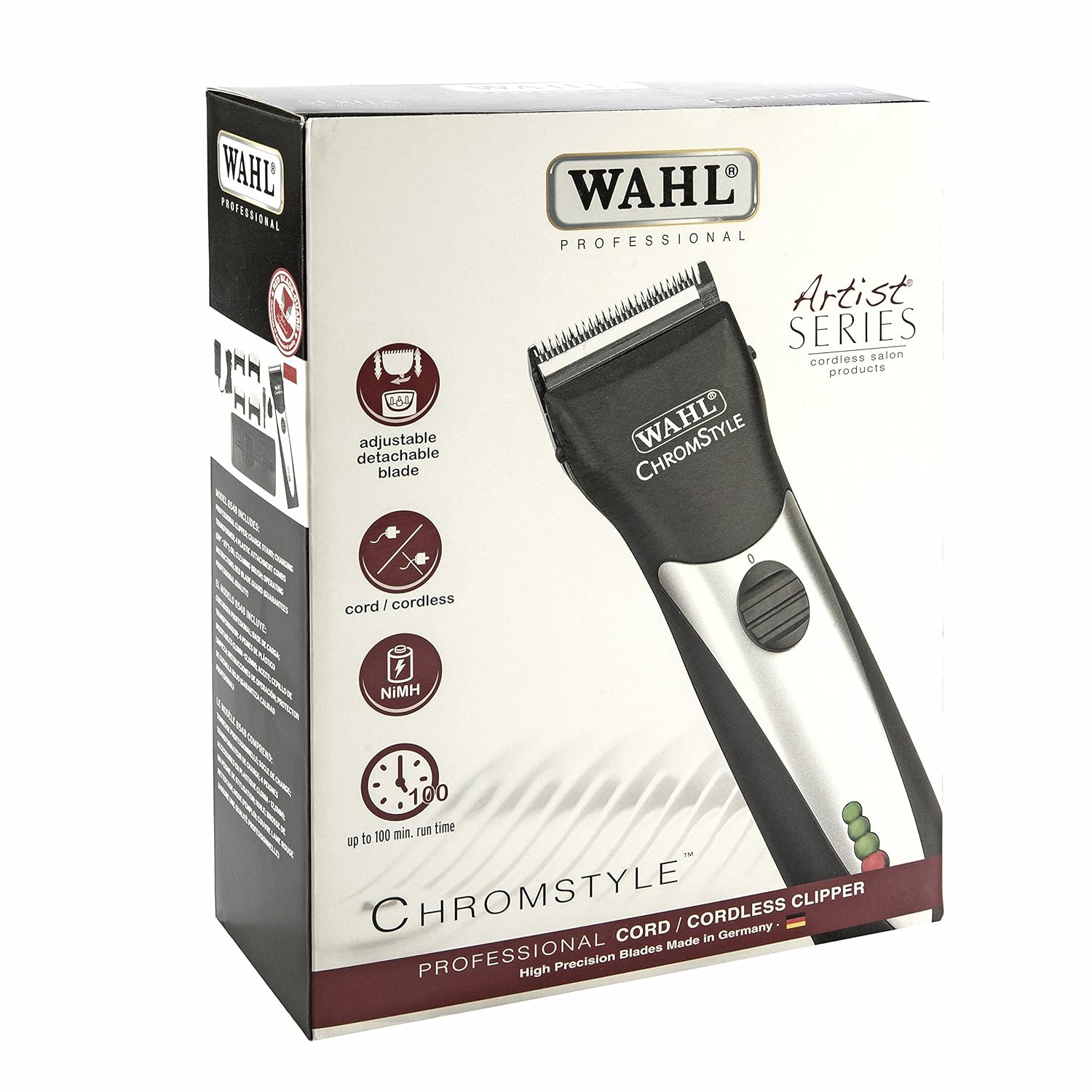 wahl academy chromstyle cordless clippers