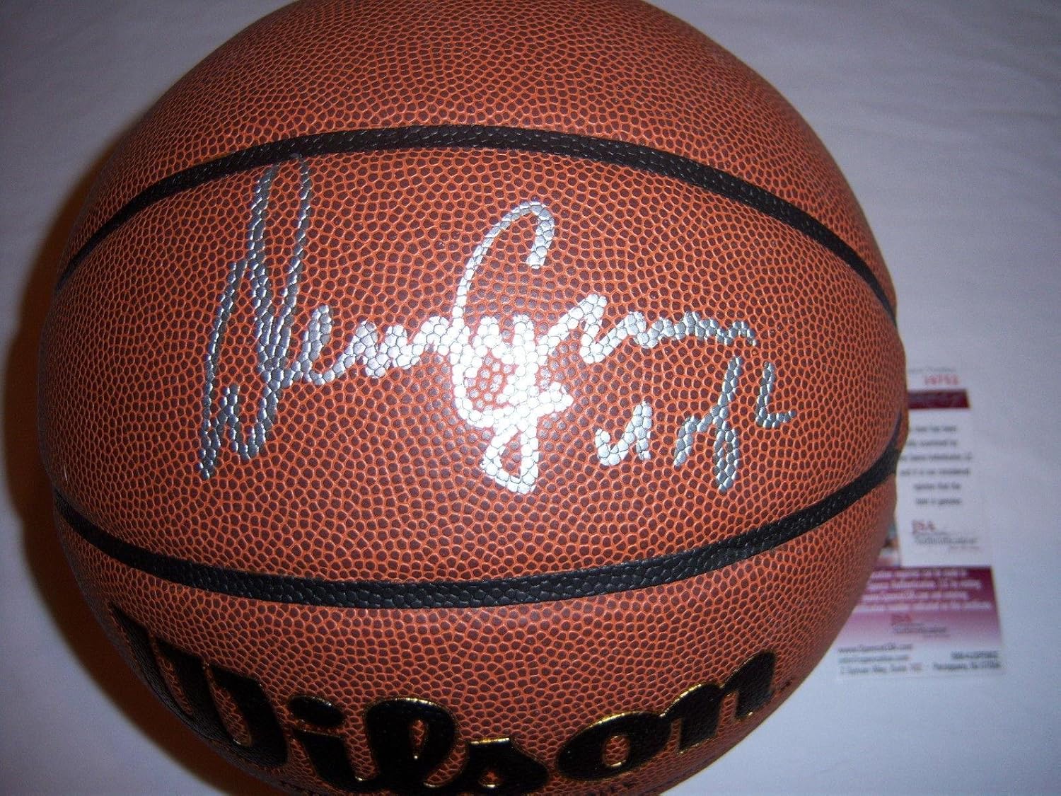signed basketball memorabilia