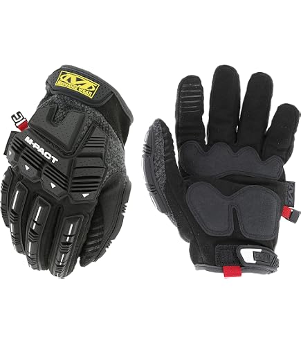 Mechanix Wear: Luvas de trabalho M-Pact® (P, vermelha/preta