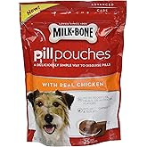Milk Bone Pill Pouches With Real Chicken (Aprox. 25 pill pouches per bag)