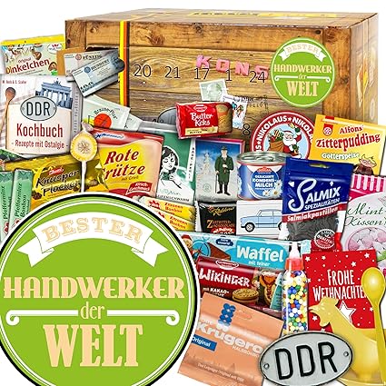 Bester Handwerker Adventskalender Ostalgie Adventskalender Manner Handwerker Geschenk Amazon De Lebensmittel Getranke