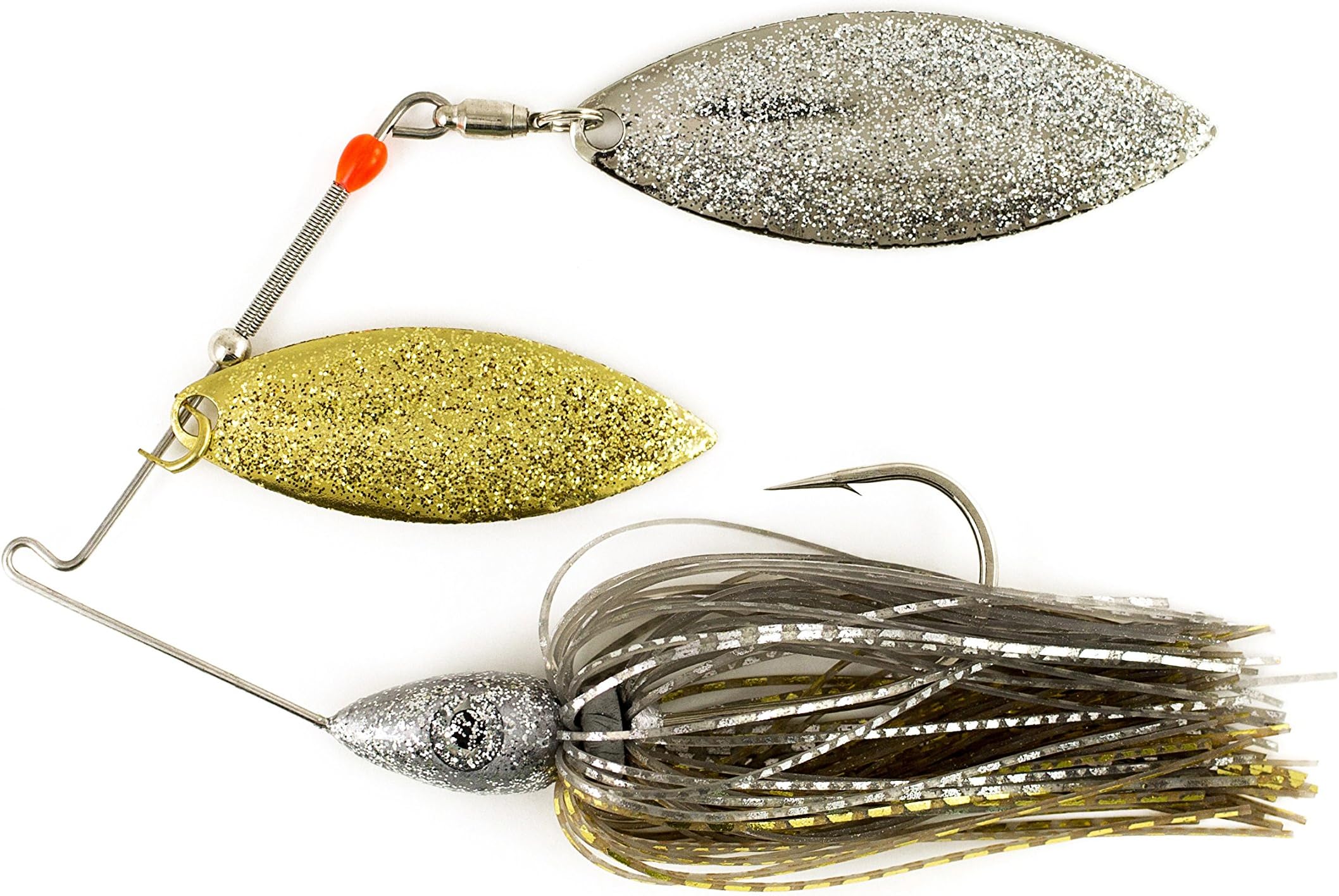 Nichols Lures Pulsator Metal Flake Double Willow Spinnerbait