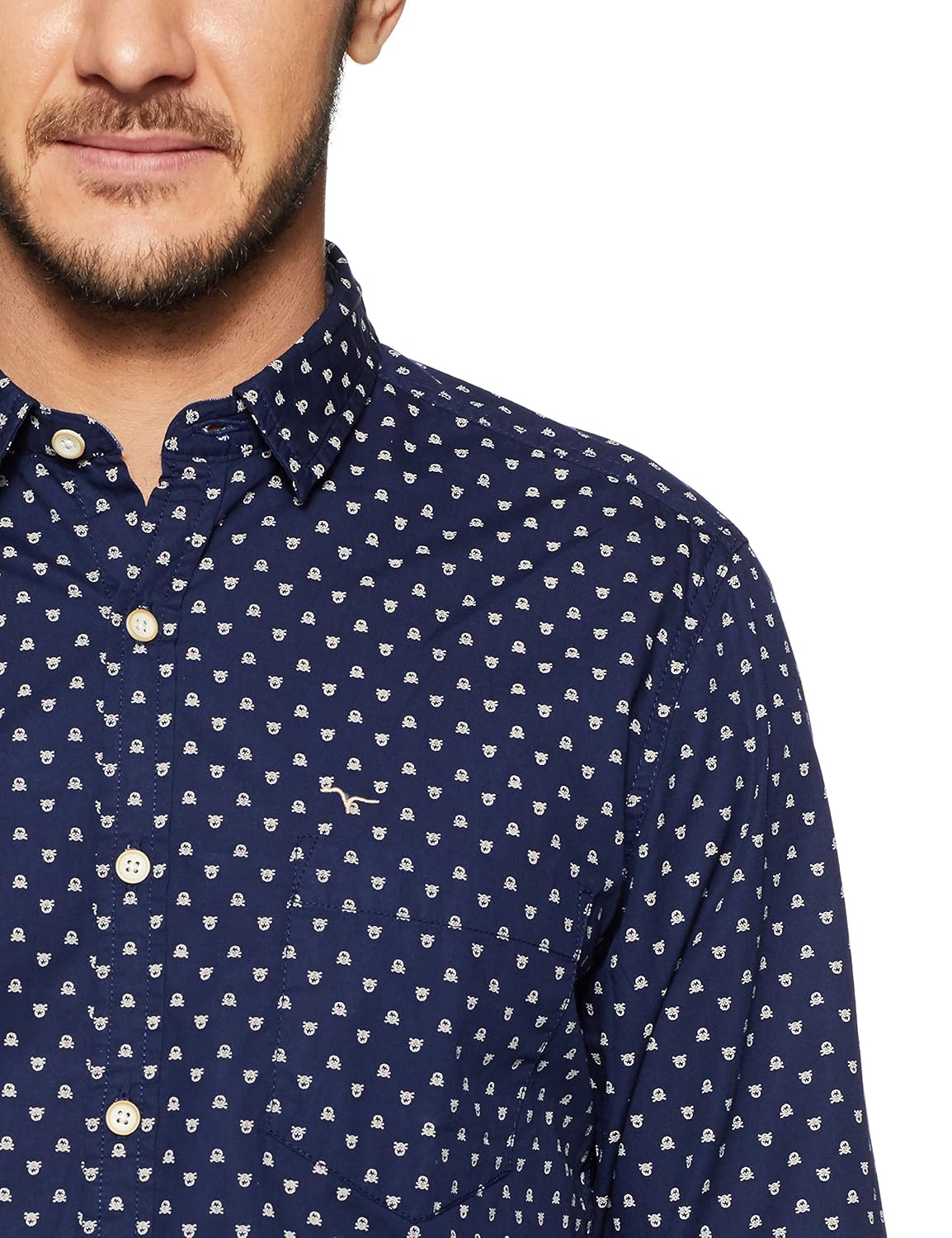 flying machine men's casual shirt