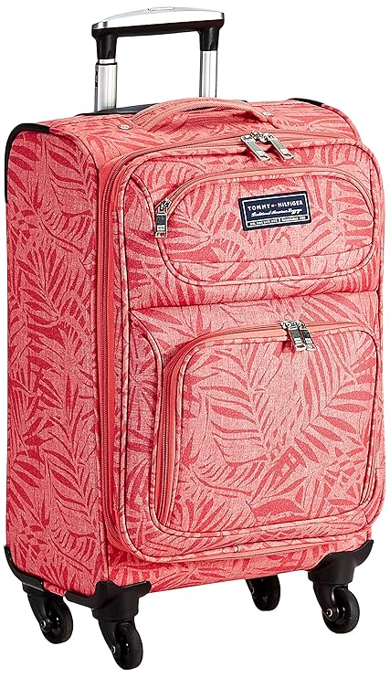Tommy Hilfiger Sharon Polyester 58 cms Red Soft Sided Carry-On (8903496086485)