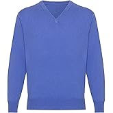 Lona Scott Men's Cashmere V Neck Sweater
