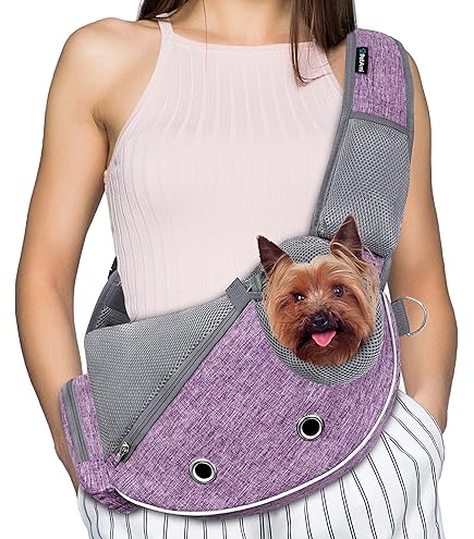 Dog Carrier Sling Pet Sling Carrier Soft Front-Chest Carrying