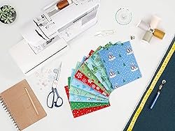 Craftido -25 Options- 100% Cotton Quilting Fabric