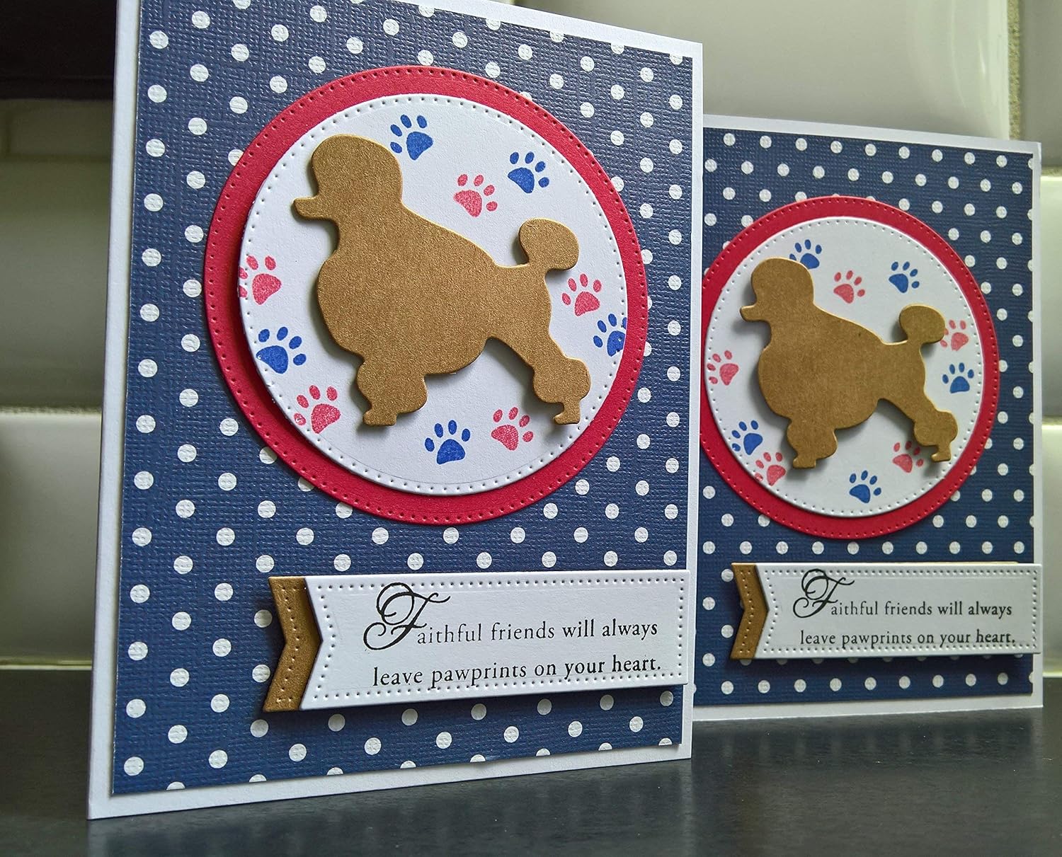Pet Loss Greeting Card, Dog Sympathy, Dog Loss, Handmade