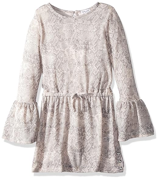Splendid Girls’ Python Print Loose Knit Dress
