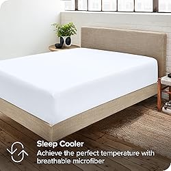 Bare Home 2-Pack Fitted Bottom Sheets Queen
