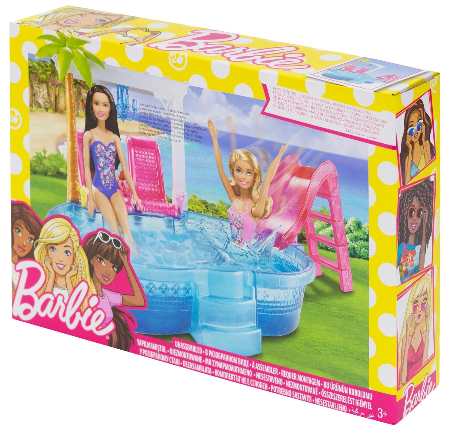 barbie piscina glamurosa