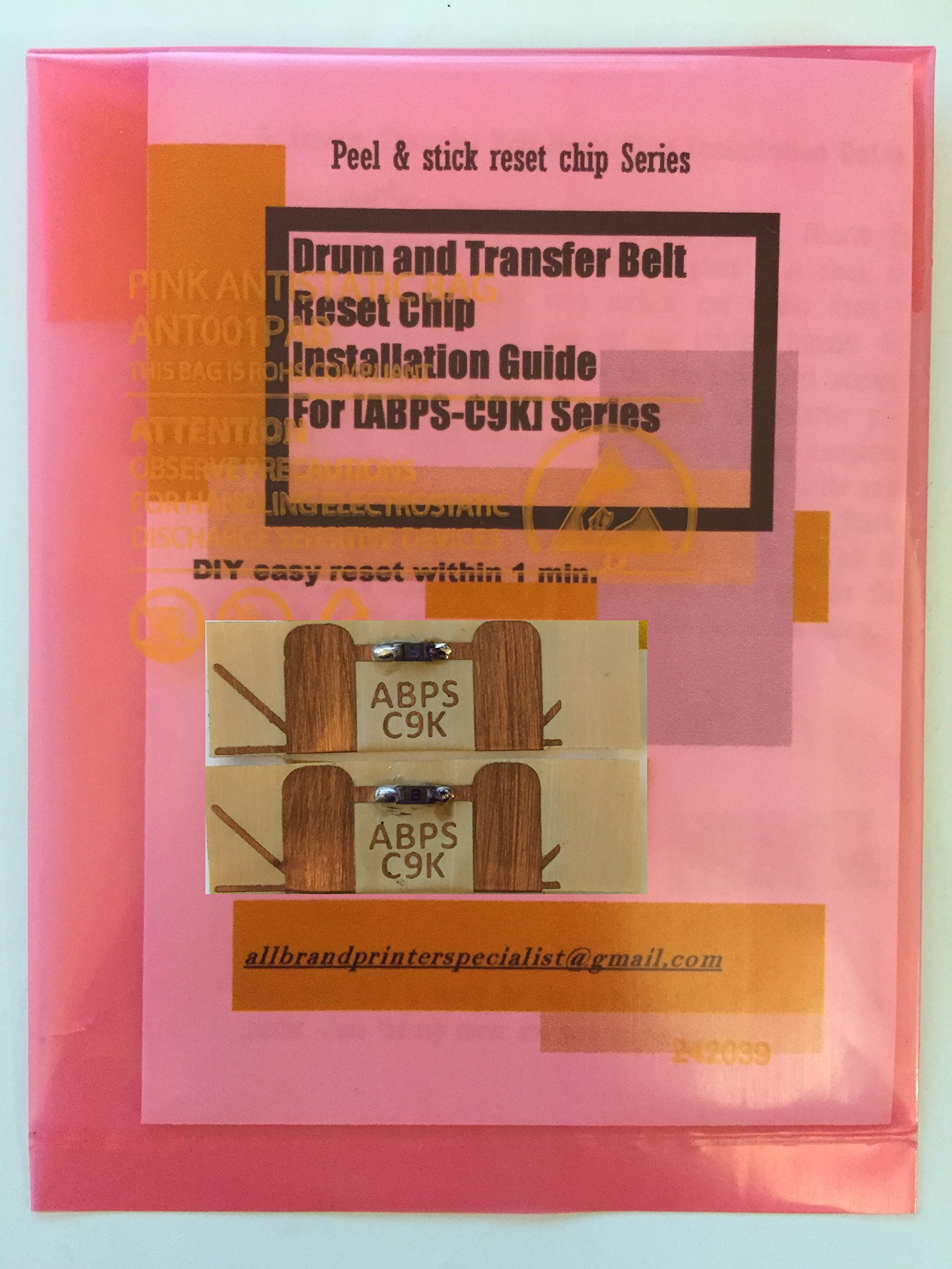 2X Super Easy Peel & Stick Drum Reset Chips for OKI OKIDATA C910, C920, C930, C920WT, C930WT DW DP N DN HDN HDTN MFP
