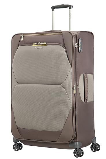 SAMSONITE Dynamore Spinner Expandable - 3.3 kilogram, Koffer, 78 cm, 121.5 Liter, Taupe