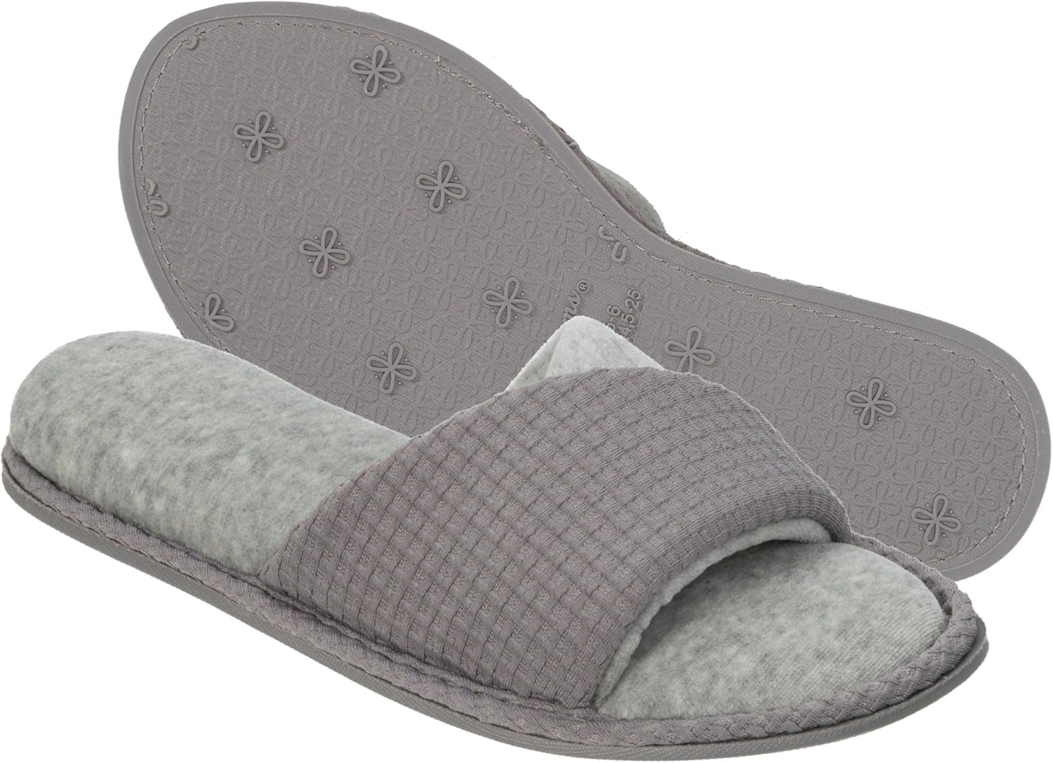 dearfoam terry slide slippers