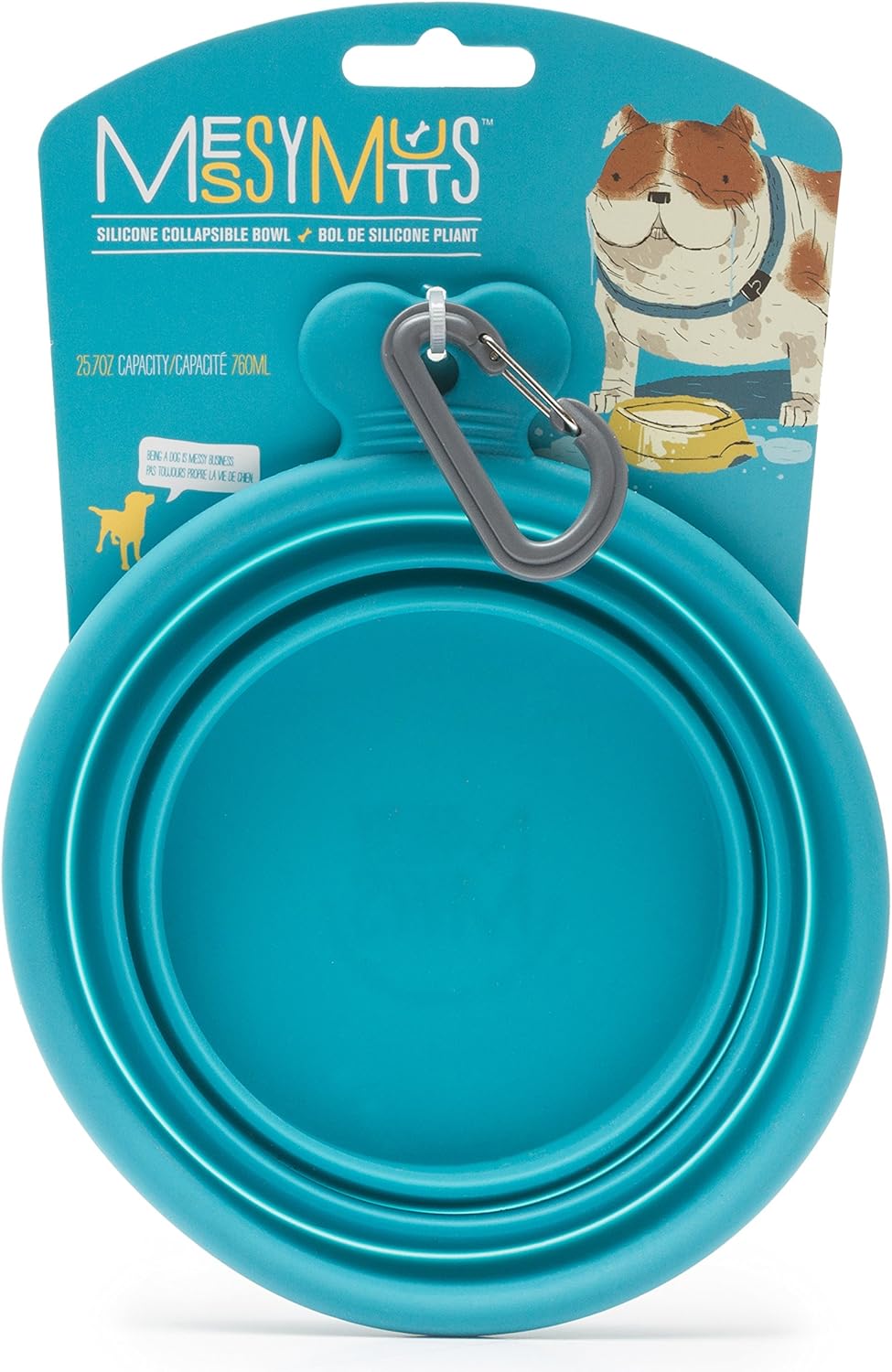 messy mutts dog bowl