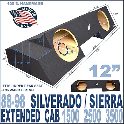 1998 chevy silverado subwoofer box
