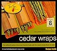 TrueFire Gourmet TFWraps8-8 8-Pack 7.25 by 8-Inch Cedar Wraps with twine