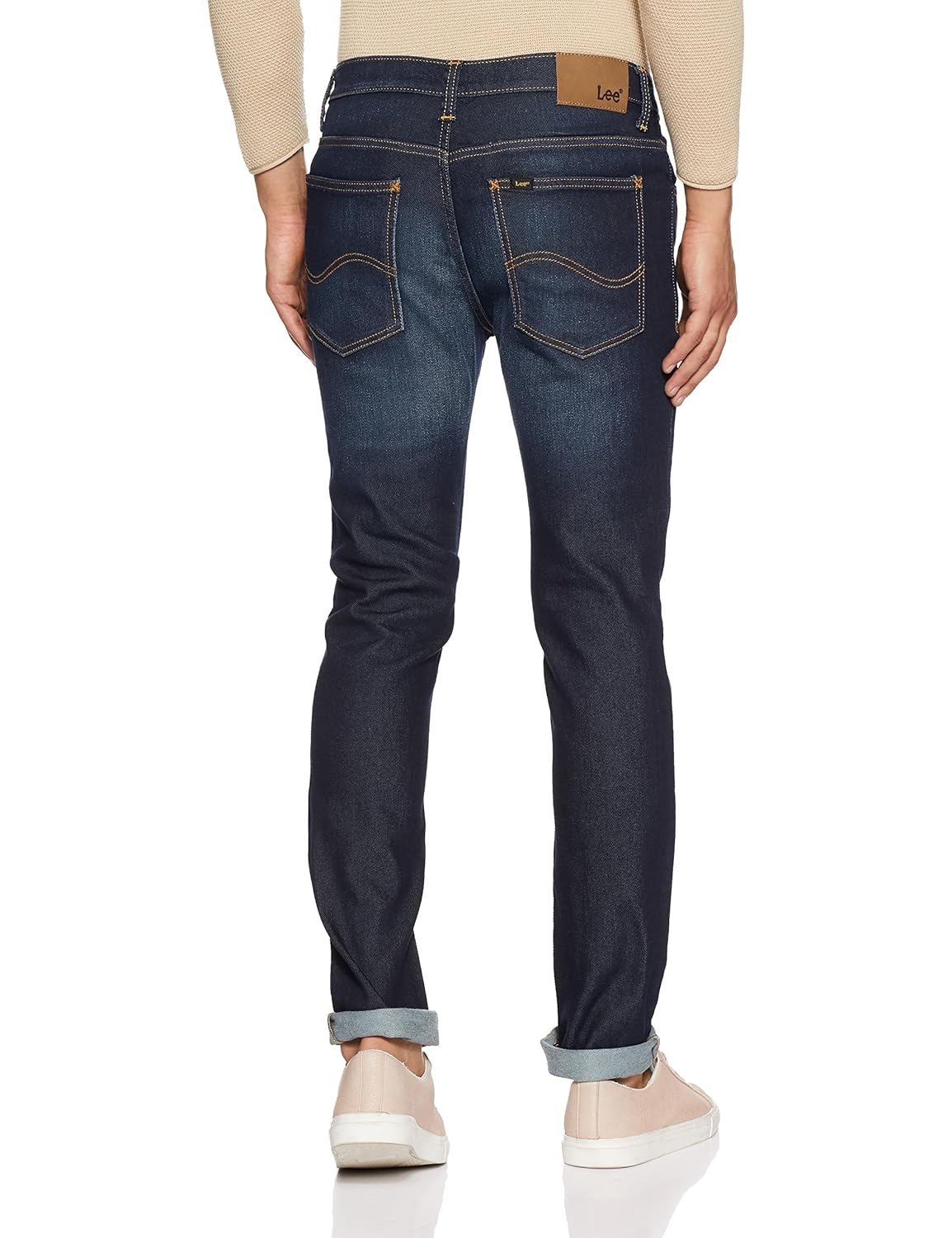 lee men's skinny fit jeans