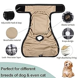 Female Dog Diapers - Premium Reusable Diapers for