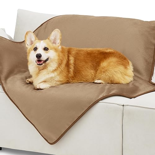 Bedsure Waterproof Dog Blankets for Large Dogs Large Cat Blanket