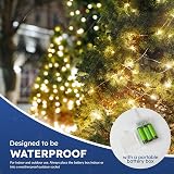 Desiretech 50 LED Battery Powered Christmas Fairy Lights 5M Copper Wire view 6