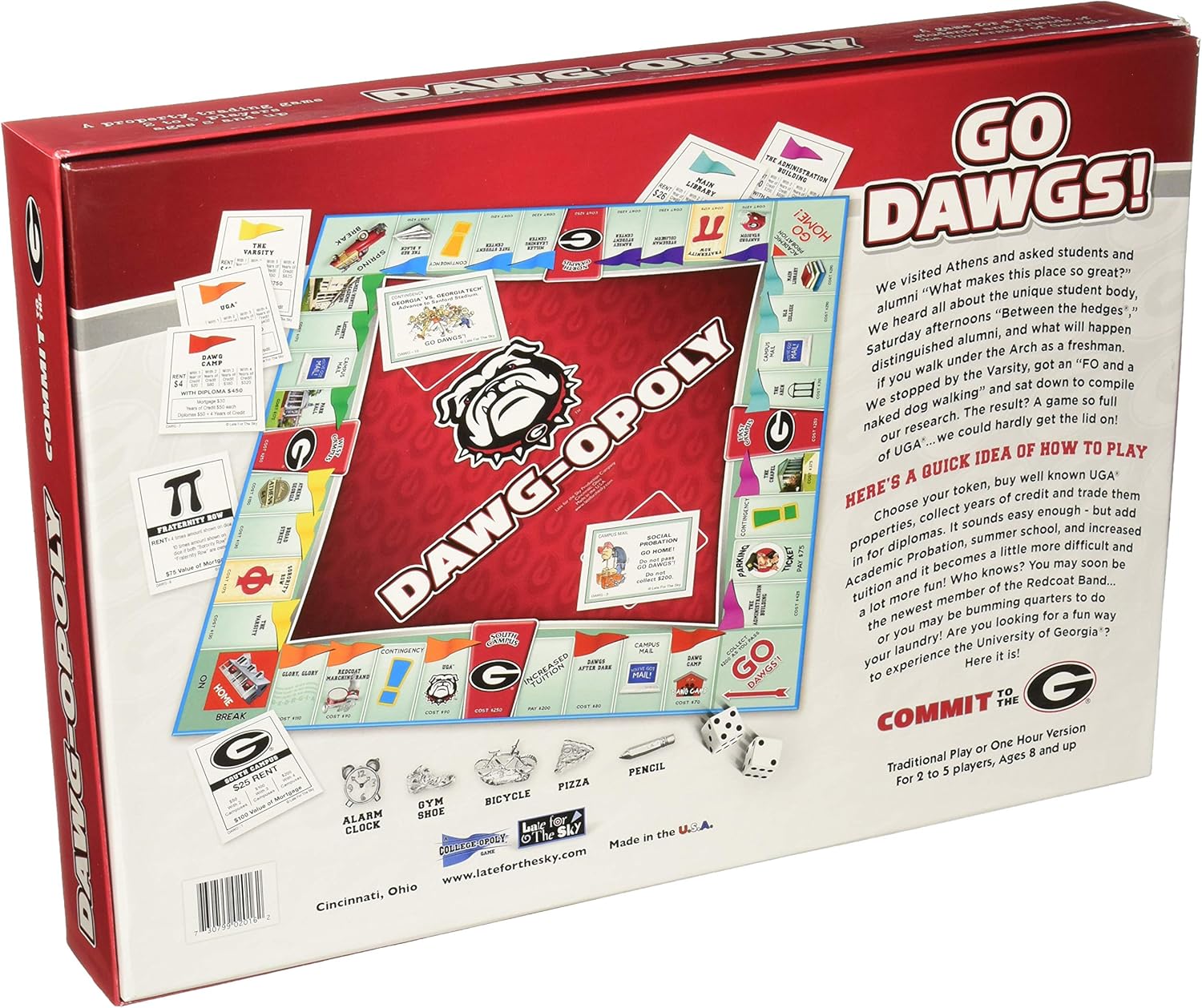 University of Georgia Dawgopoly: Toys & Games