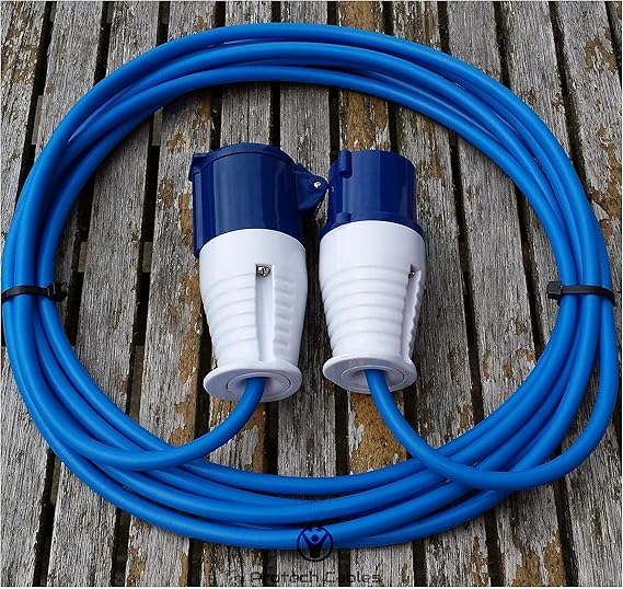 5 METRE CARAVAN POWER HOOK UP CABLE PROTECH CABLES Amazon.co.uk
