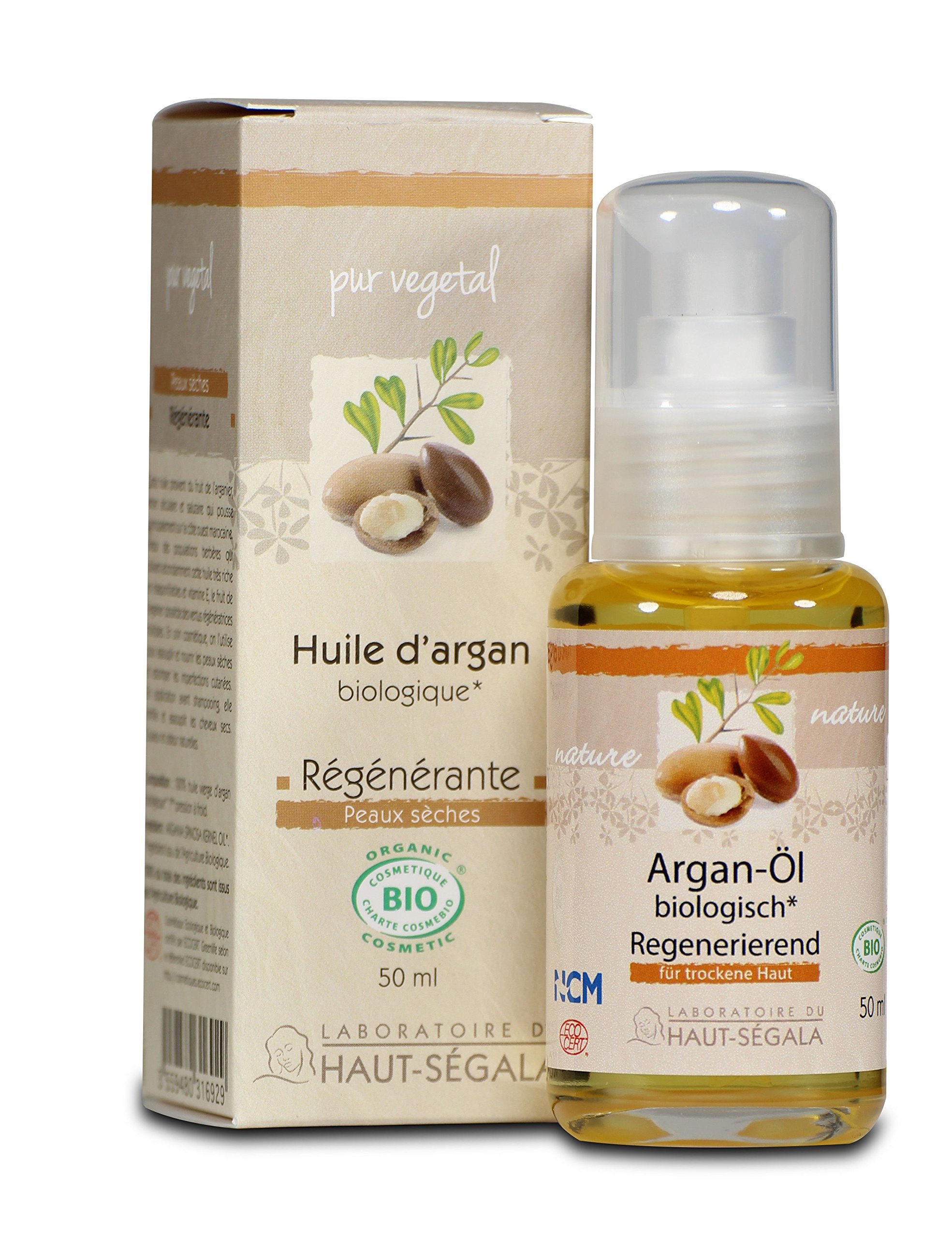 Laboratoire Du Haut-Segala Organic Virgin Argan Oil, 50 ml