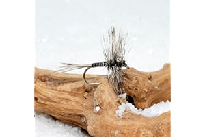 Outdoor Planet 12/24 Fly Fishing Flies Kit Fly Assortment, Dry Flies Wet Flies Streamers Nymphs Flies, Fly Fishing Assortment Kit for Bass Trout Salmon Fishing