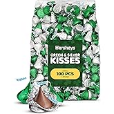 Green & Silver Foil Wrapped Milk Chocolate, 1 LB Bulk Bag (Approx. 100 Pieces) – Perfect for St. Patrick’s Day, Party Favors, Candy Buffets, Baking, Gift Bags & Holiday Celebrations