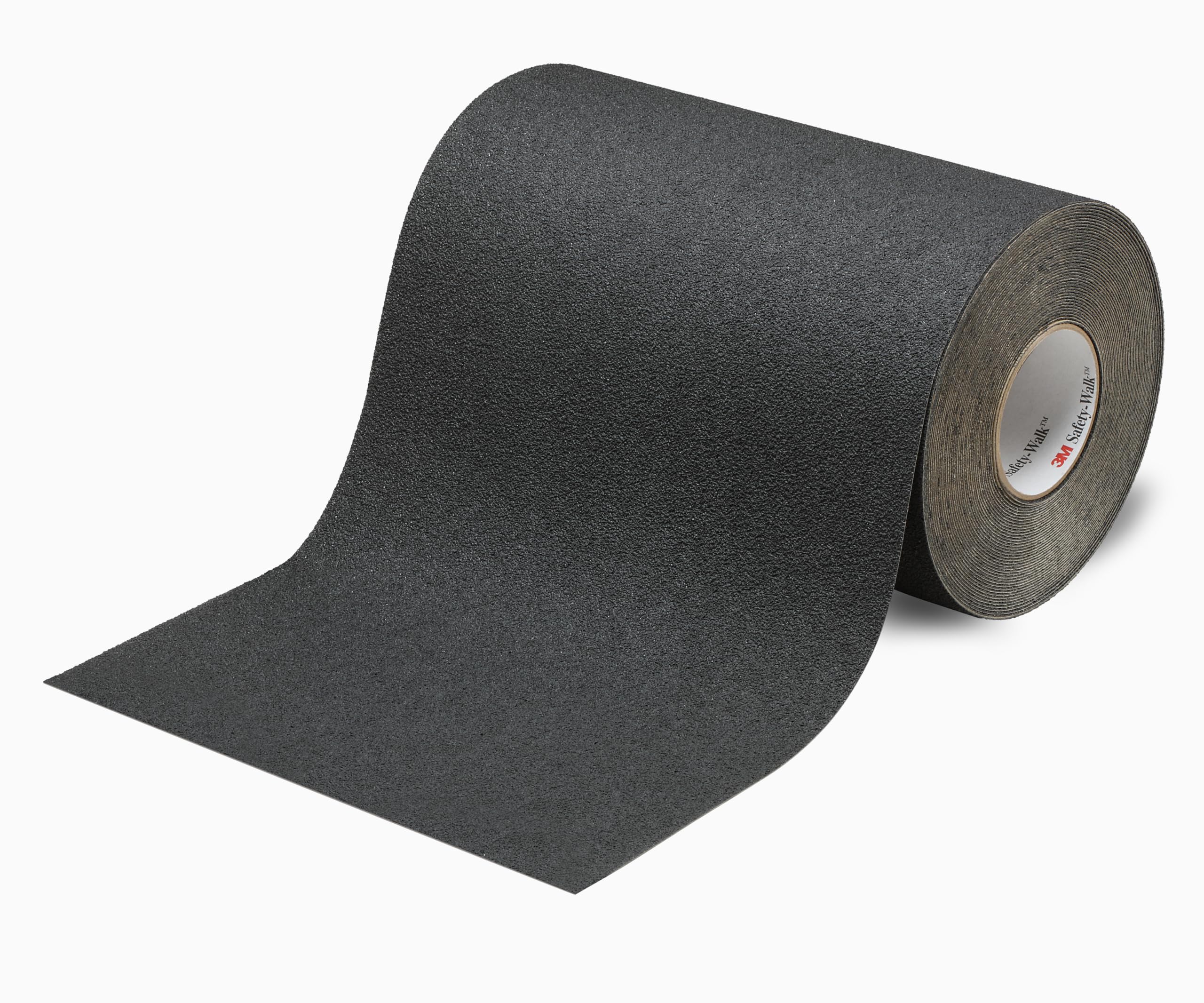 Safety-Walk 3M Slip Resistant Resilient Medium Tape 310, Black, 152 mm x 18.3 m, Roll | 1/case |for light shoe traffic and for barefoot areas