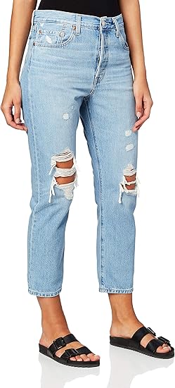 levis 501 original cropped jeans