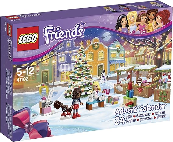 calendario de adviento lego friends