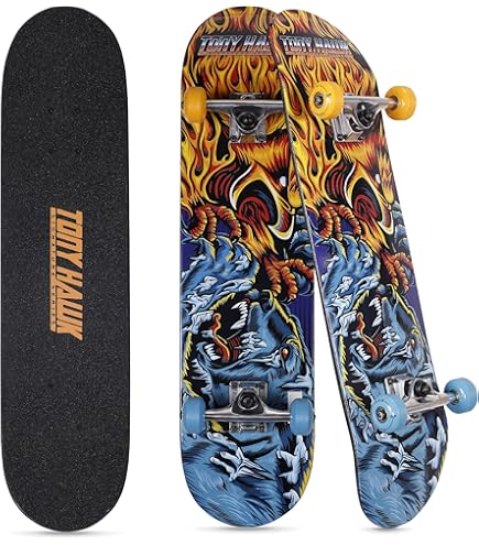Amazon.com: Tony Hawk 31 inch Skateboard, Tony Hawk Signature