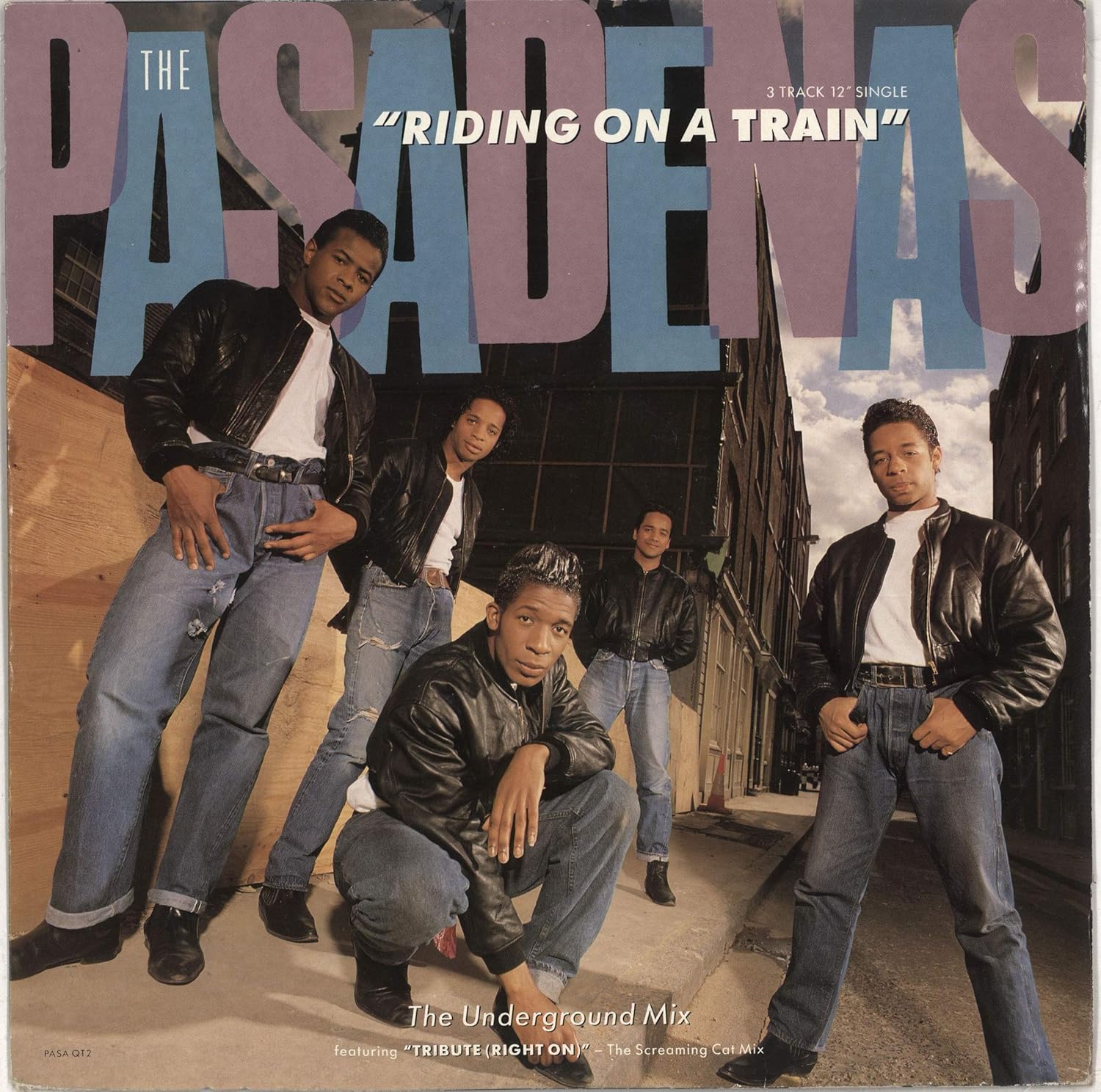 The Pasadenas Riding On A Train