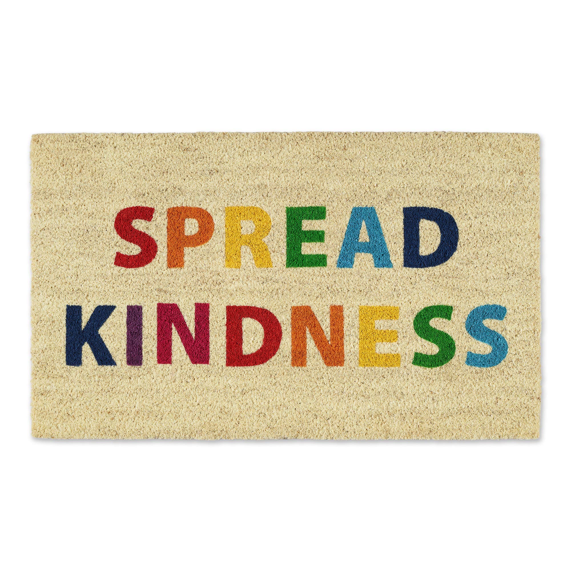 DII Funny Greeting mat, Coir, Spread Kindness, 18x30