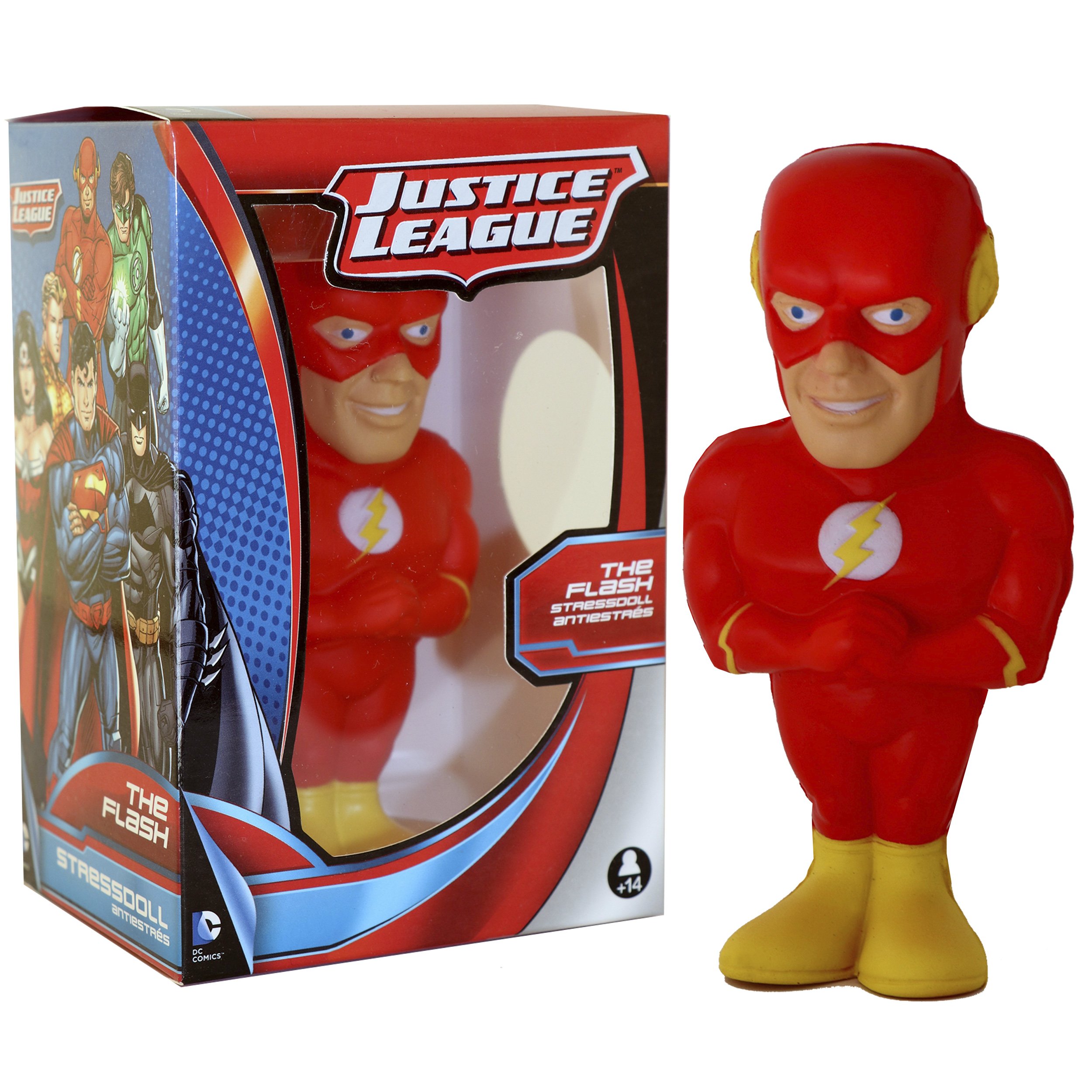 SD Toys DC-Comics The Flash 14cm Stress Doll Collectible Squishy Toy
