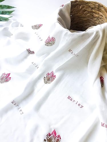 monogrammed baby blankets amazon