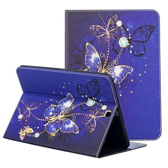 Samsung Galaxy Tab S2 sm-t813 Fall 9,7, zaox Slim Colorful Leder Ständer Tasche Case Card Slots Flip Folio Wallet Cover für S