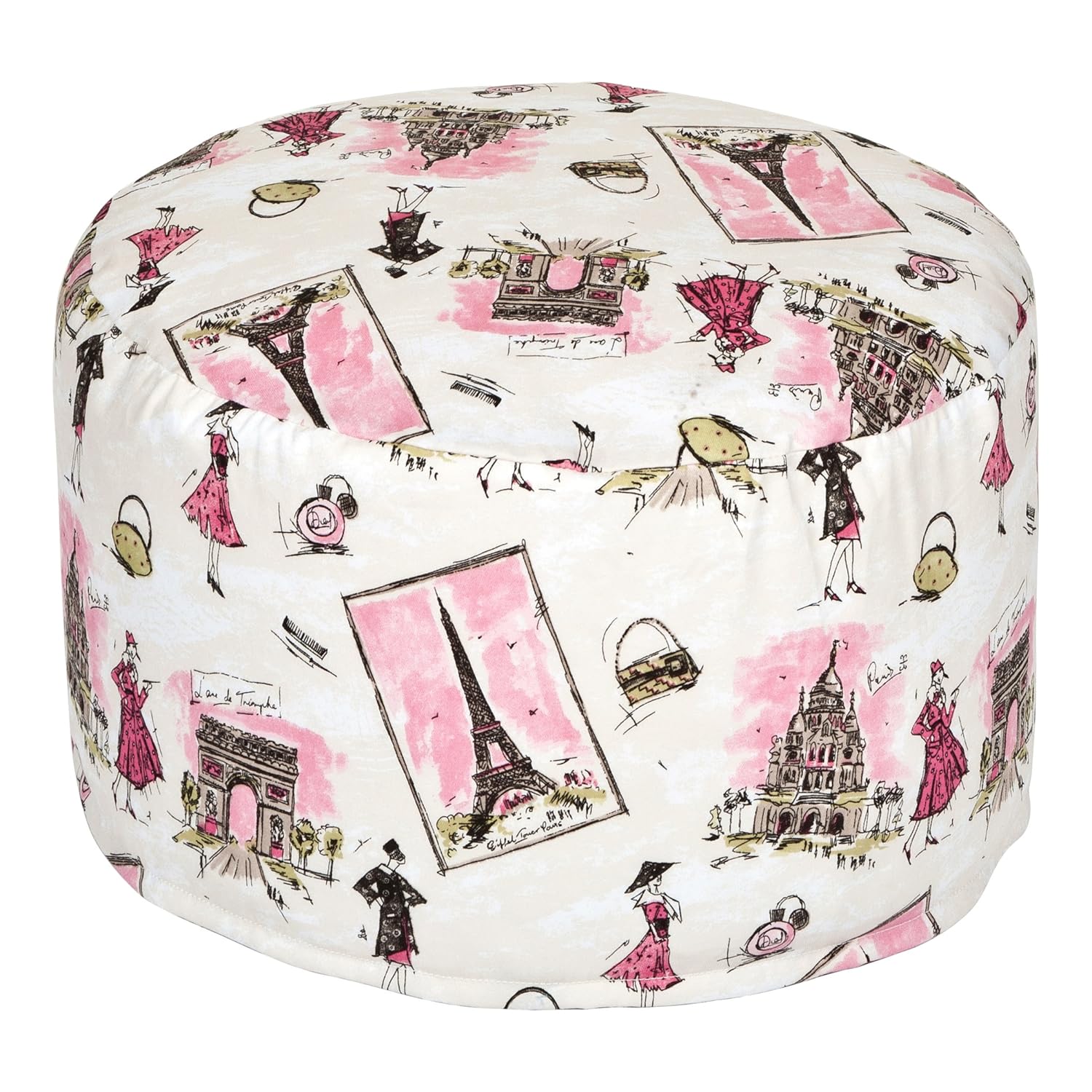 Amazon Com Trend Lab Waverly Tres Chic Petite Pouf Chair Baby