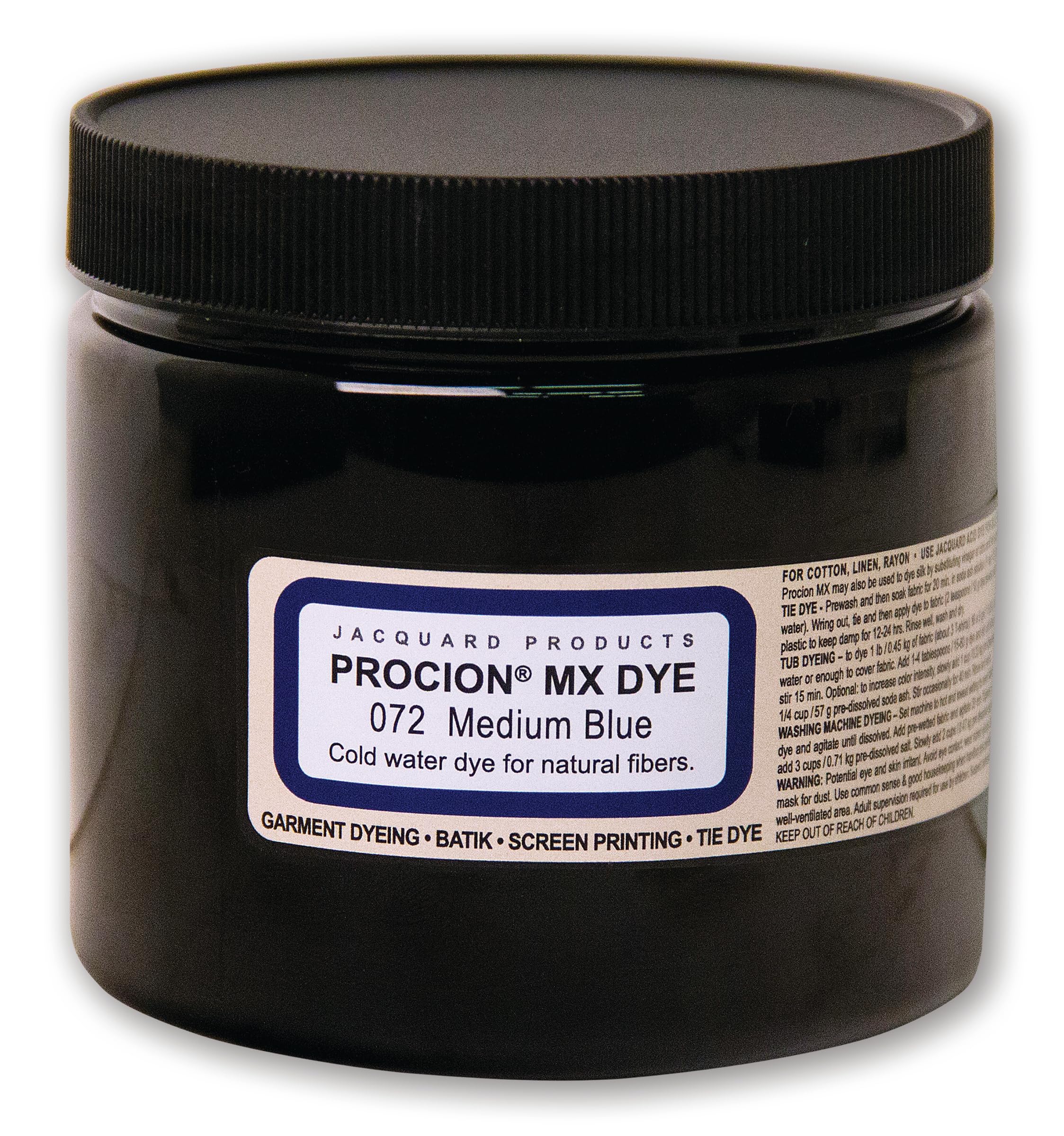 Jacquard Procion Mx Medium Blue - 8 oz - Cold Water