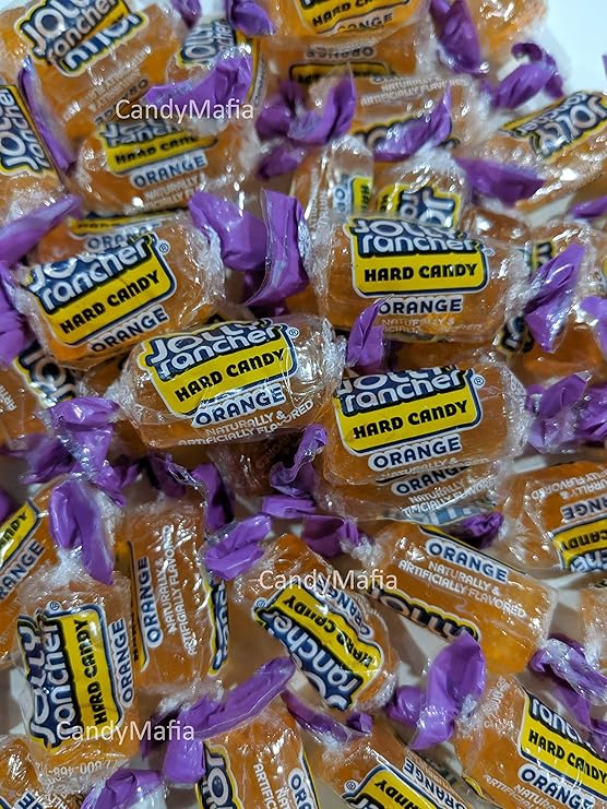 Amazon Com Jolly Rancher Orange 1 Pound Aprox 80 Pieces Passion Mix Orange Jolly Ranchers Grocery Gourmet Food