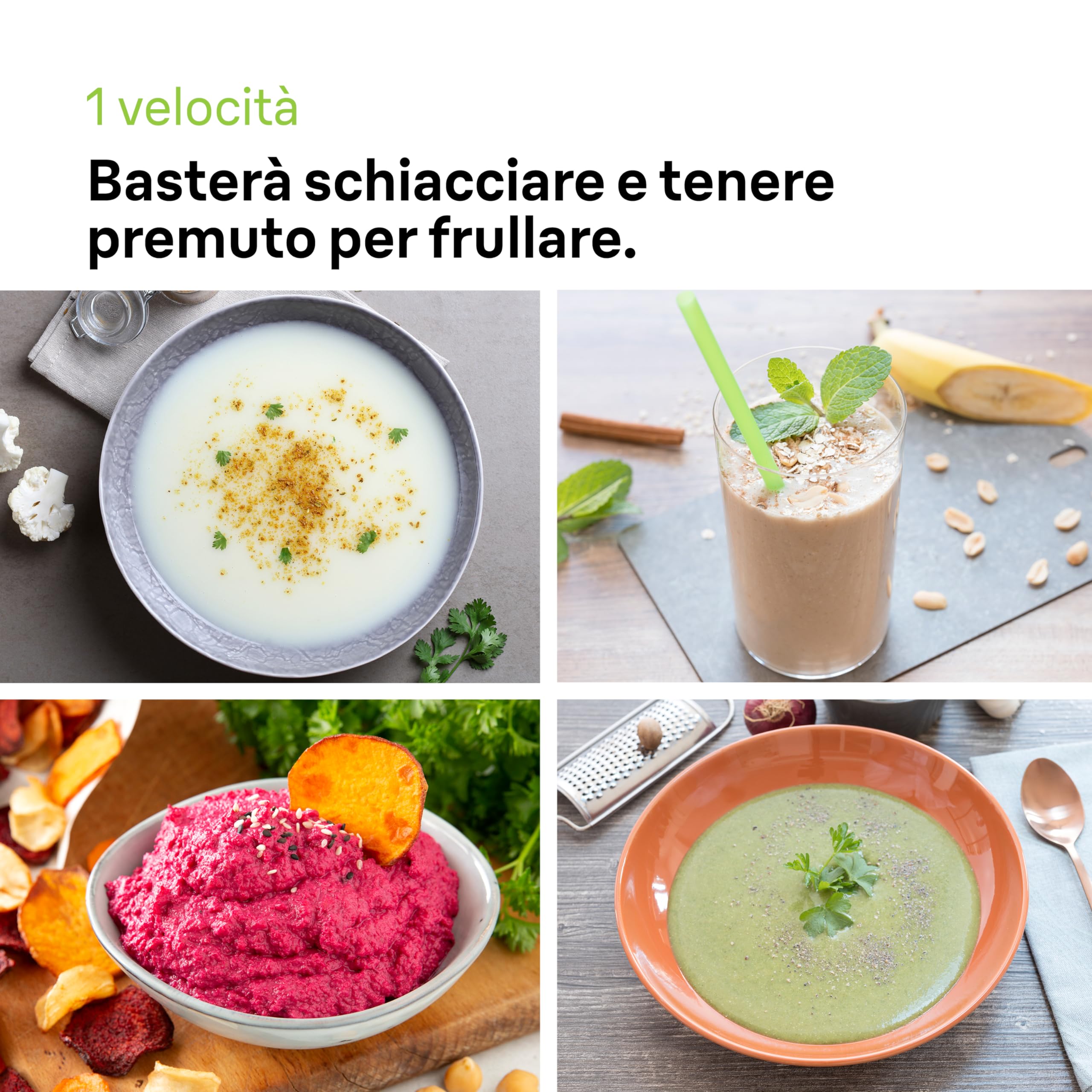 Braun MultiQuick 1 MQ10.201MWH Minipimer mit 5 Jahren Service, leichter Stabmixer, EasyTwist-Technologie, 2 Zubehörteile, Stahlstange, 450 W, Weiß 4