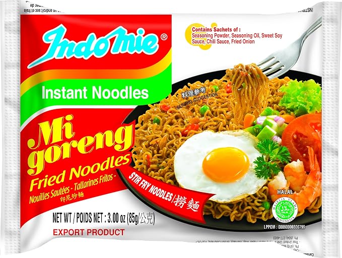 Pt indofood sukses makmur tbk 85g mi goreng instant noodles (089686170726)