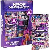 Horizon Group USA Jewelry Making Kit, Kpop Demon Hunters | Bracelet and Accessories Design Set, Cute DIY Beading and Jewelry, Includes String, Beads, and Charms, Makes 25+ Pieces