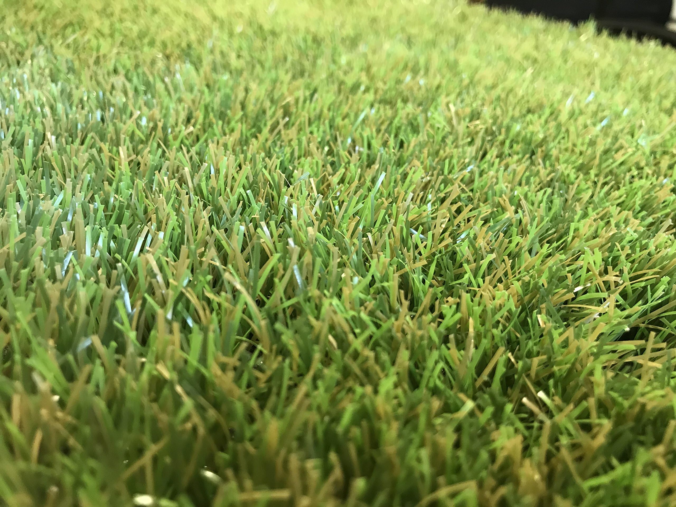 Revturftm High Density Artificial Grass Carpet Mat For Balcony, Lawn, Door (18 X 24 Inch)